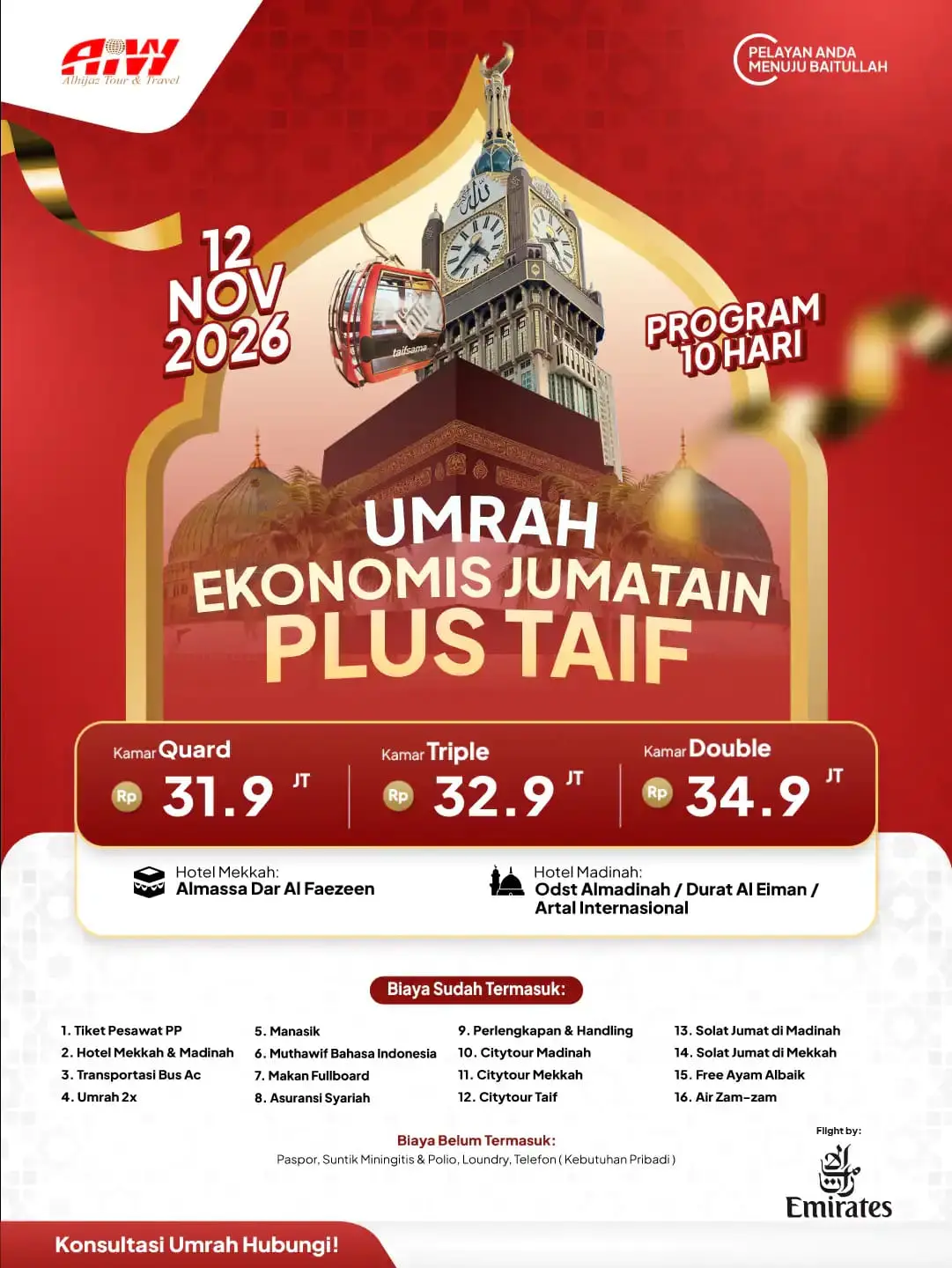 Umrah Plus Taif